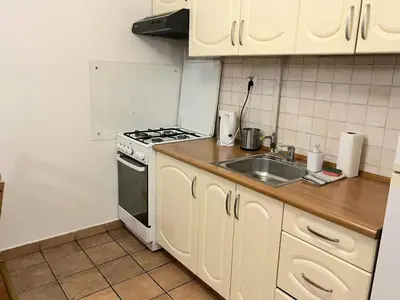 Kuchnia lub aneks kuchenny w obiekcie Rental Apartments Racławicka