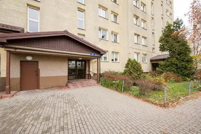 Budynek, w którym mieści się apartament