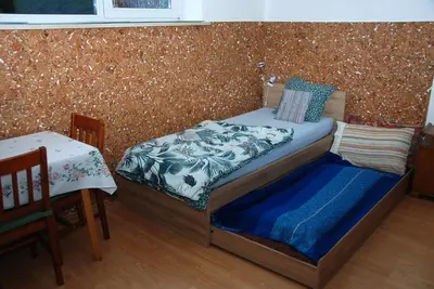 Plan piętra w obiekcie Quiet separate accommodation in Warsaw on outskirts near forest