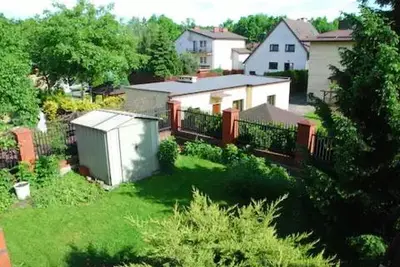 Plan piętra w obiekcie Beautiful apartment with terrace in Warsaw near forest