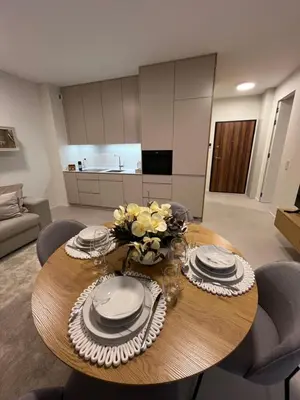 Kuchnia lub aneks kuchenny w obiekcie TM APARTMENTS Ludwiki