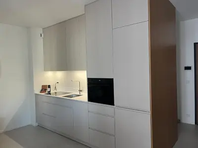 Kuchnia lub aneks kuchenny w obiekcie TM APARTMENTS Ludwiki