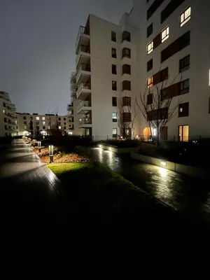 Budynek, w którym mieści się apartament