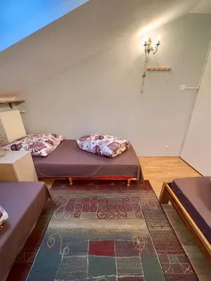 Łóżko lub łóżka w pokoju w obiekcie Vector Home
