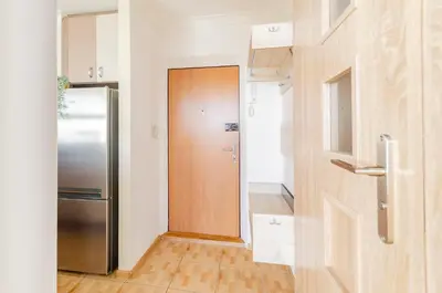 Kuchnia lub aneks kuchenny w obiekcie Chłodna cozy apartment