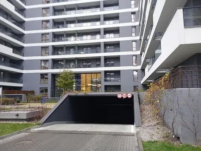 Budynek, w którym mieści się apartament