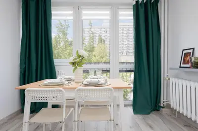 Plan piętra w obiekcie Bright Apartament Warsaw Wola Ideal for Remote Work by Noclegi Renters