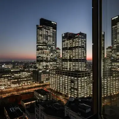 ShortStayPoland Platinum Towers Skyline