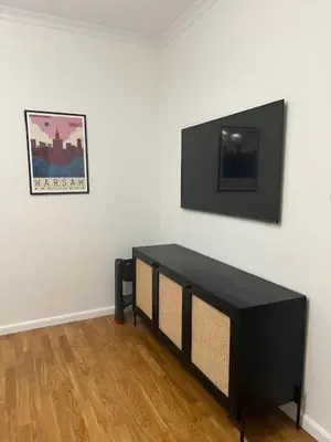 Telewizja i/lub zestaw kina domowego w obiekcie Mostowa Apartament Old Town Warszawa