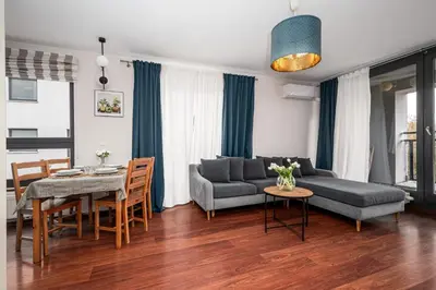 Część wypoczynkowa w obiekcie Górczewska 181 Free Garage By Perfect Apart