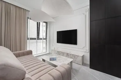 Telewizja i/lub zestaw kina domowego w obiekcie Chronos - Warszawa Wola by Downtown Apartments