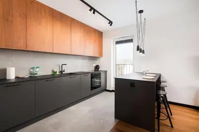 Plan piętra w obiekcie Praga Grochowska Unique Apartment by BookingHost
