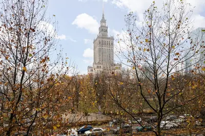 Plan piętra w obiekcie Świętokrzyska Deluxe City View Studio by BookingHost