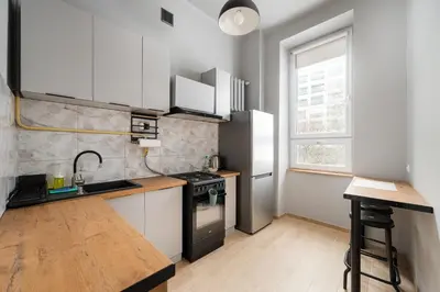 Plan piętra w obiekcie Świętokrzyska Deluxe City View Studio by BookingHost
