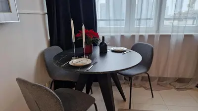 Część wypoczynkowa w obiekcie Sky Apartment