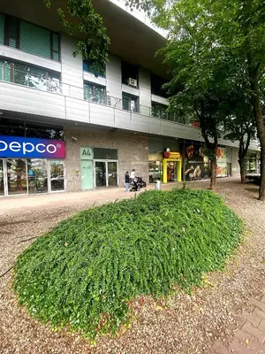 Budynek, w którym mieści się apartament