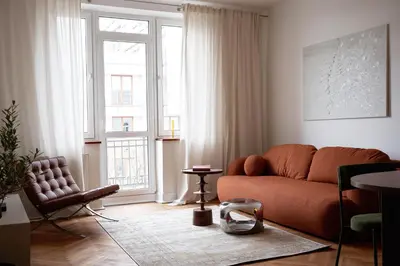 Część wypoczynkowa w obiekcie Retro Nest 1935