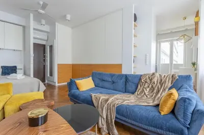 Część wypoczynkowa w obiekcie Urban Apartaments - Great Location - City Center - Zurawia