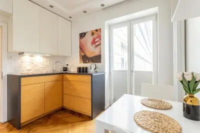Kuchnia lub aneks kuchenny w obiekcie Urban Apartaments - Great Location - City Center - Zurawia