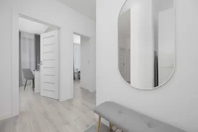 Łazienka w obiekcie Family Apartment Cybernetyki with AC and Parking by Noclegi Renters