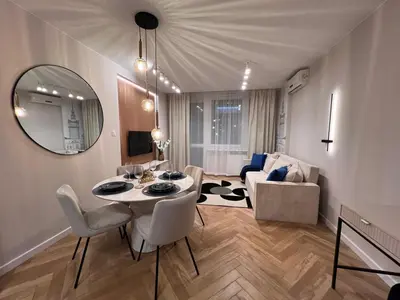 Część wypoczynkowa w obiekcie Mià Warsaw - Rotunda