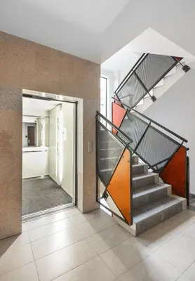 Plan piętra w obiekcie Wilanów Sarmacka Stylish Apartment by BookingHost