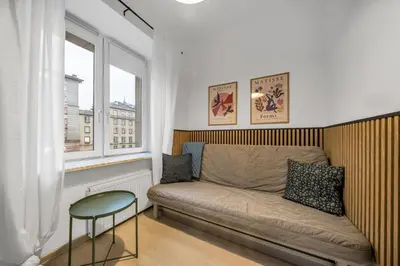 Część wypoczynkowa w obiekcie City Centre Apartment- Top location, Park&Metro - by Rentujemy