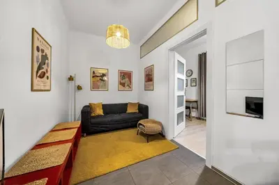 Część wypoczynkowa w obiekcie City Centre Apartment- Top location, Park&Metro - by Rentujemy