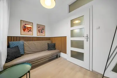 Część wypoczynkowa w obiekcie City Centre Apartment- Top location, Park&Metro - by Rentujemy