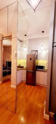 Kuchnia lub aneks kuchenny w obiekcie HomeComfort Jana Kazimierza