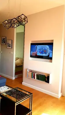 Telewizja i/lub zestaw kina domowego w obiekcie HomeComfort Jana Kazimierza
