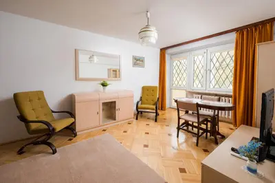 Plan piętra w obiekcie Dolina Służewiecka Homely Apartment by BookingHost