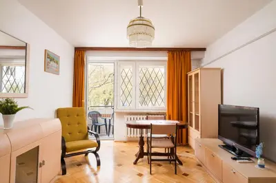 Plan piętra w obiekcie Dolina Służewiecka Homely Apartment by BookingHost