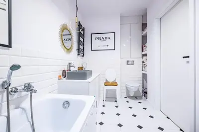 Łazienka w obiekcie Luksusowy apartament blisko centrum, parking w garażu podziemnym