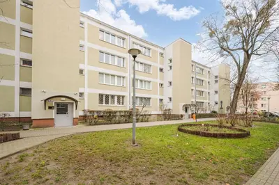 Budynek, w którym mieści się apartament