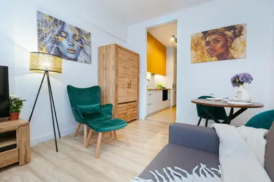 Część wypoczynkowa w obiekcie Poznańska 12 - Better Rental