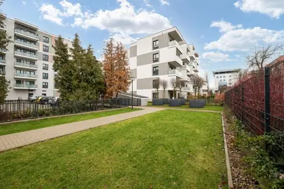 Budynek, w którym mieści się apartament