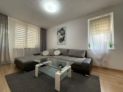 Część wypoczynkowa w obiekcie Saska Kępa Apartament LUX