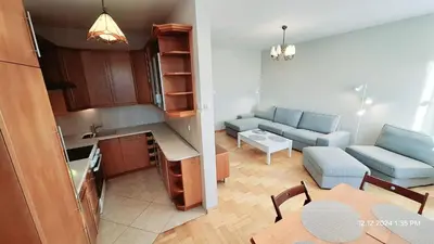 Część wypoczynkowa w obiekcie Apartament Metro Natolin