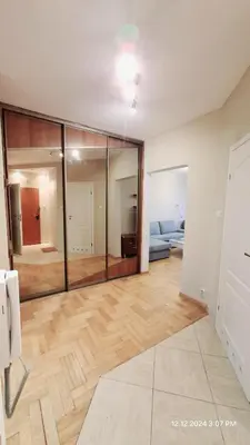 Łóżko lub łóżka w pokoju w obiekcie Apartament Metro Natolin