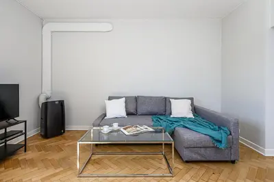Część wypoczynkowa w obiekcie ShortStayPoland Dymińska B37