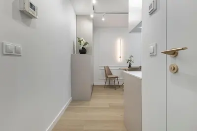 Plan piętra w obiekcie Apartament JEROZOLIMSKIE 89 Centrum Warszawy w pełni wyposażone