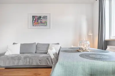 Łóżko lub łóżka w pokoju w obiekcie Apartament Zwierz