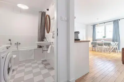 Łazienka w obiekcie Apartament Zwierz