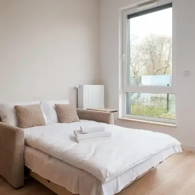 Ursynów Serenity Studio with Garden by BookingHost