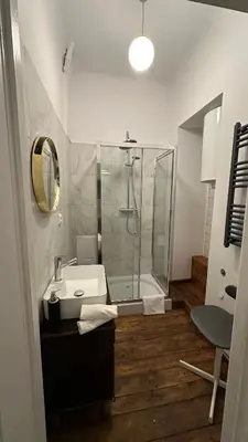 Łazienka w obiekcie Odolańska Apartament Stary Mokotów 62m2