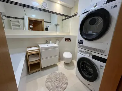 Plan piętra w obiekcie 2 Bedroom Apartament, 57m2, Workspace, Central Warsaw