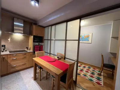 Kuchnia lub aneks kuchenny w obiekcie 2 Bedroom Apartament, 57m2, Workspace, Central Warsaw
