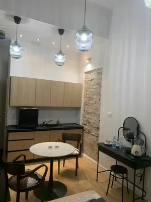 Telewizja i/lub zestaw kina domowego w obiekcie Apartament w Centrum Warszawy