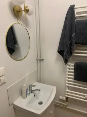 Łazienka w obiekcie Apartament w Centrum Warszawy